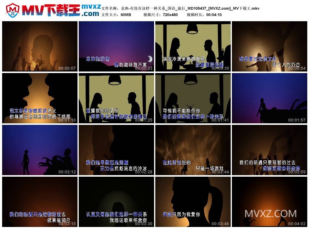 金池-有没有这样一种关系_国语_流行_MD105437